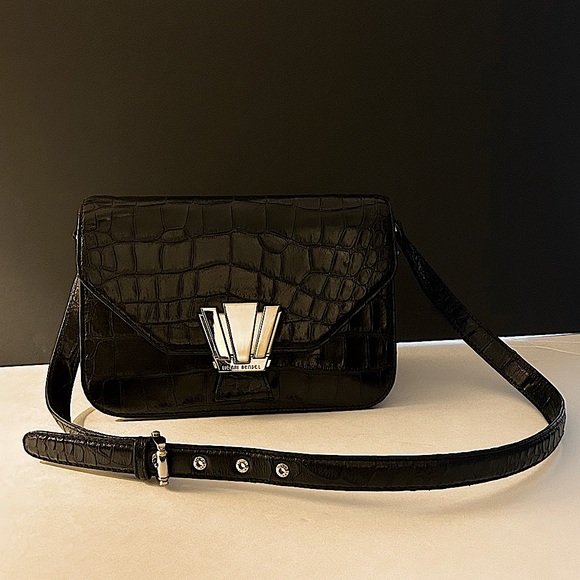 Henri Bendel Croc Textured Handbag - Picture 3 of 16